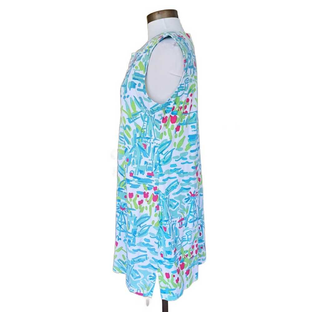BARBARA GERWIT Vintage Sleeveless Shift Dress XL … - image 6