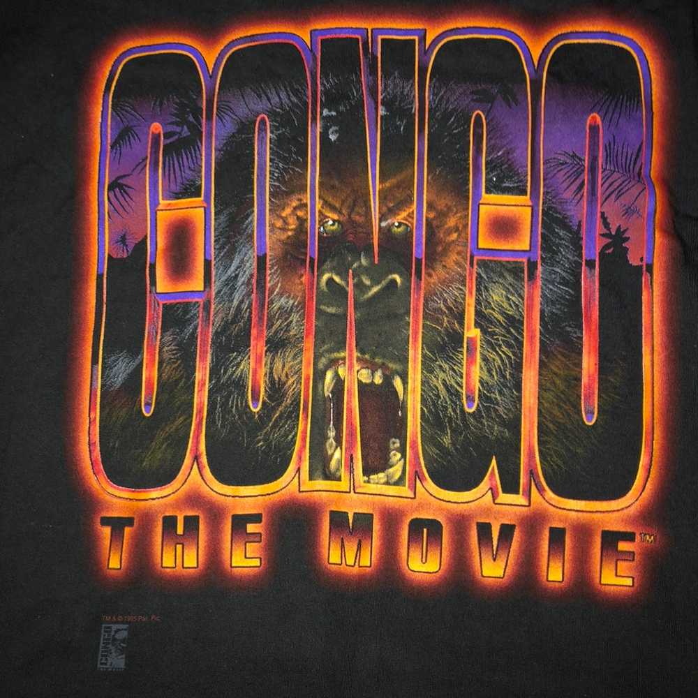 Vintage 1995 Congo The Movie Shirt Size Medium - image 3