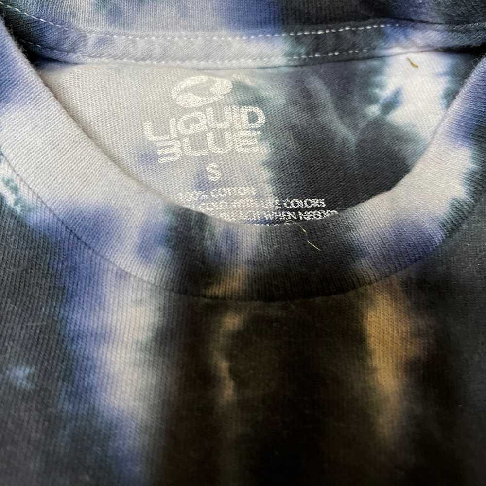 Kiss T-shirt Liquid Blue S Tye Dye Destroyer 2016 - image 2
