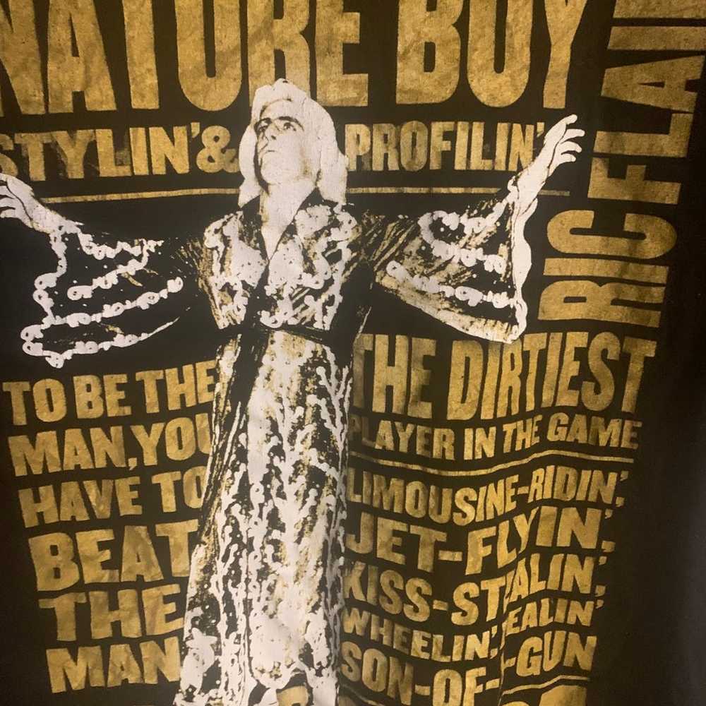 WWF/WWE Hall of Fame Ric Flair mens t-shirt size … - image 3