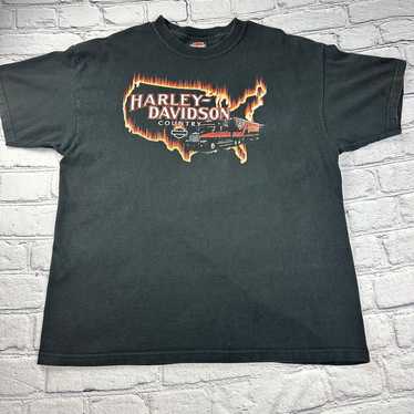 Harley Davidson T-shirt Size XLarge Fort Thunder … - image 1