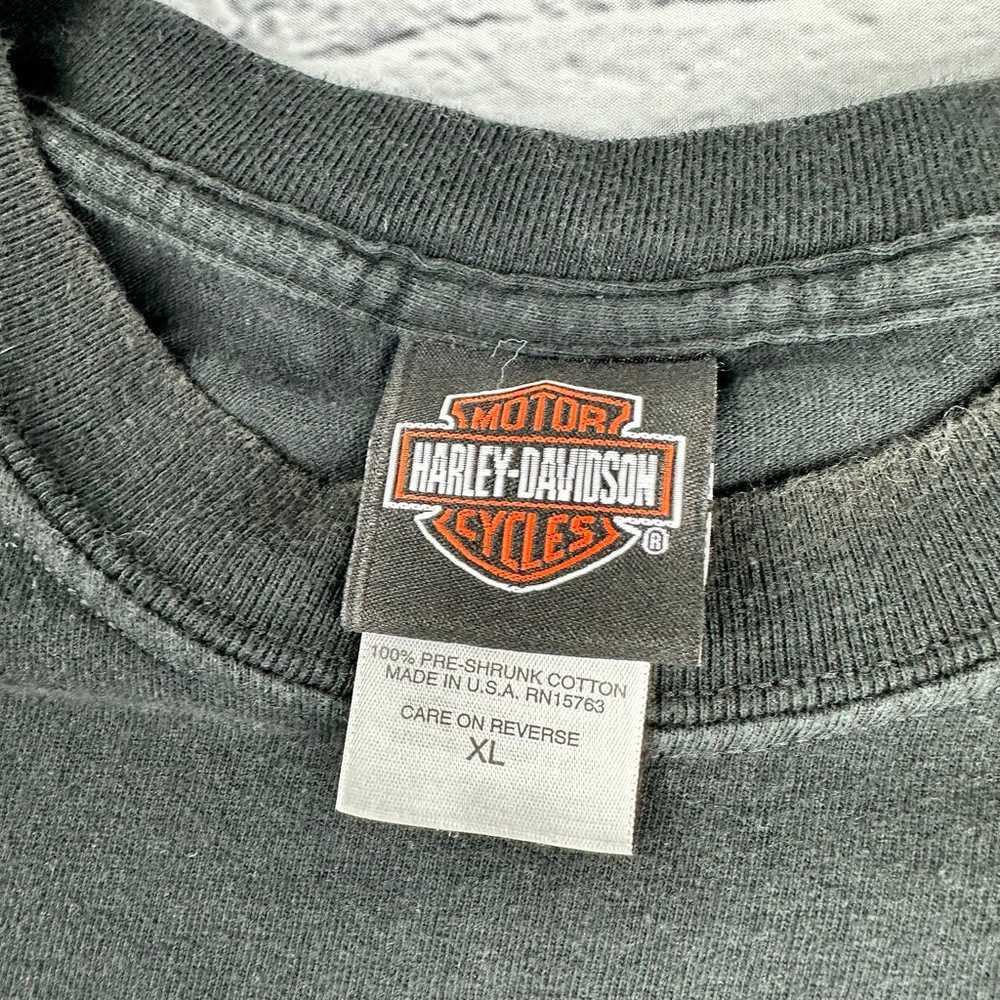 Harley Davidson T-shirt Size XLarge Fort Thunder … - image 5