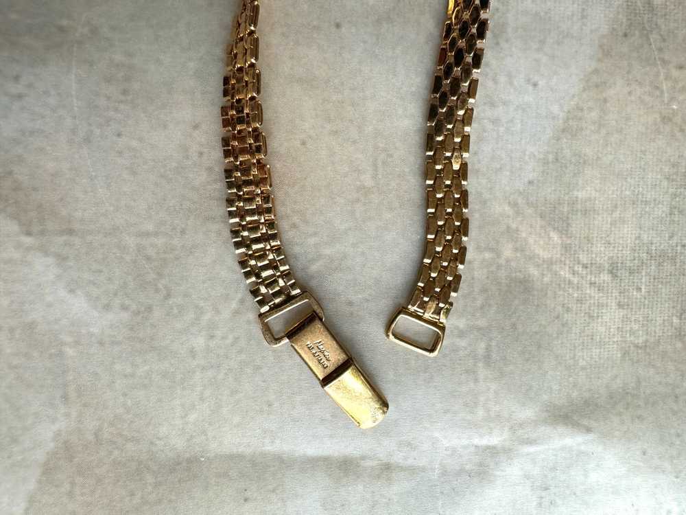 70s/80s Gold Tone Napier Bracelet - image 4