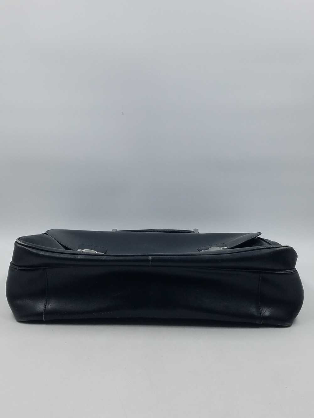 Authentic Prada Black Leather Briefcase - image 4