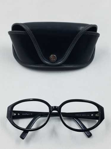 Salvatore Ferragamo Oval Black Eyeglasses - image 1