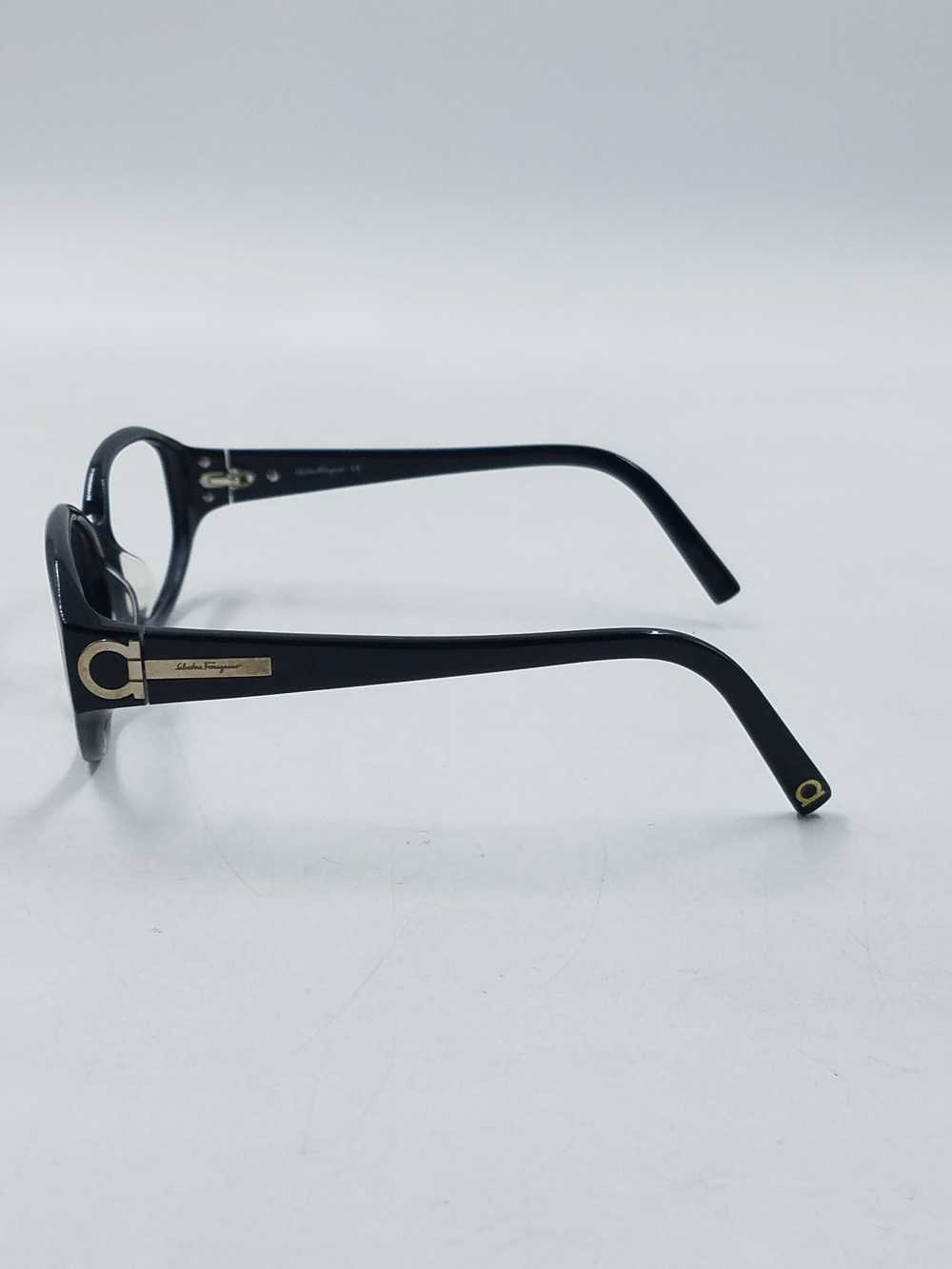 Salvatore Ferragamo Oval Black Eyeglasses - image 4