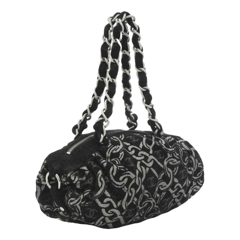 Chanel Deauville cloth bowling bag - image 1