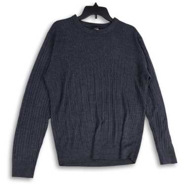 Dockers Womens Blue Knitted Crew Neck Long Sleeve… - image 1