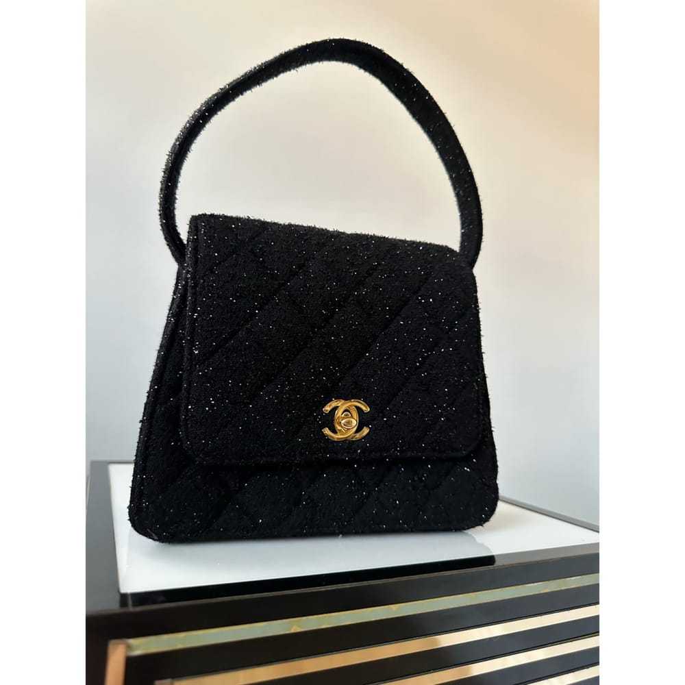 Chanel Coco Handle wool handbag - image 3