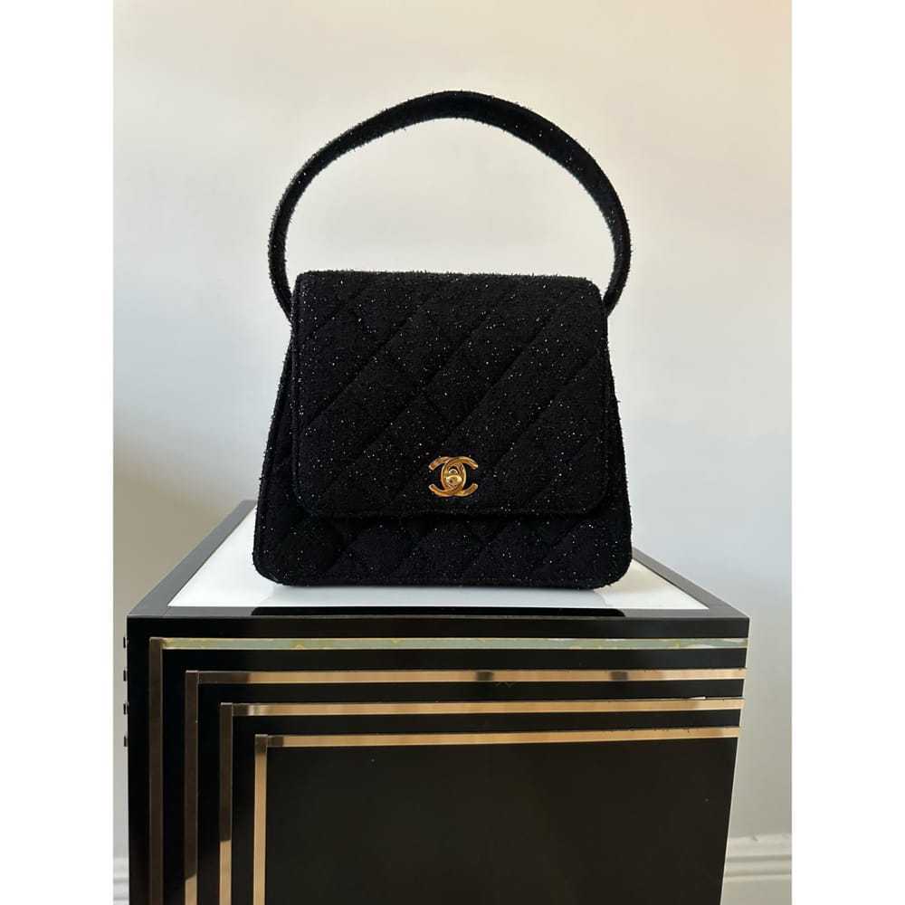 Chanel Coco Handle wool handbag - image 4