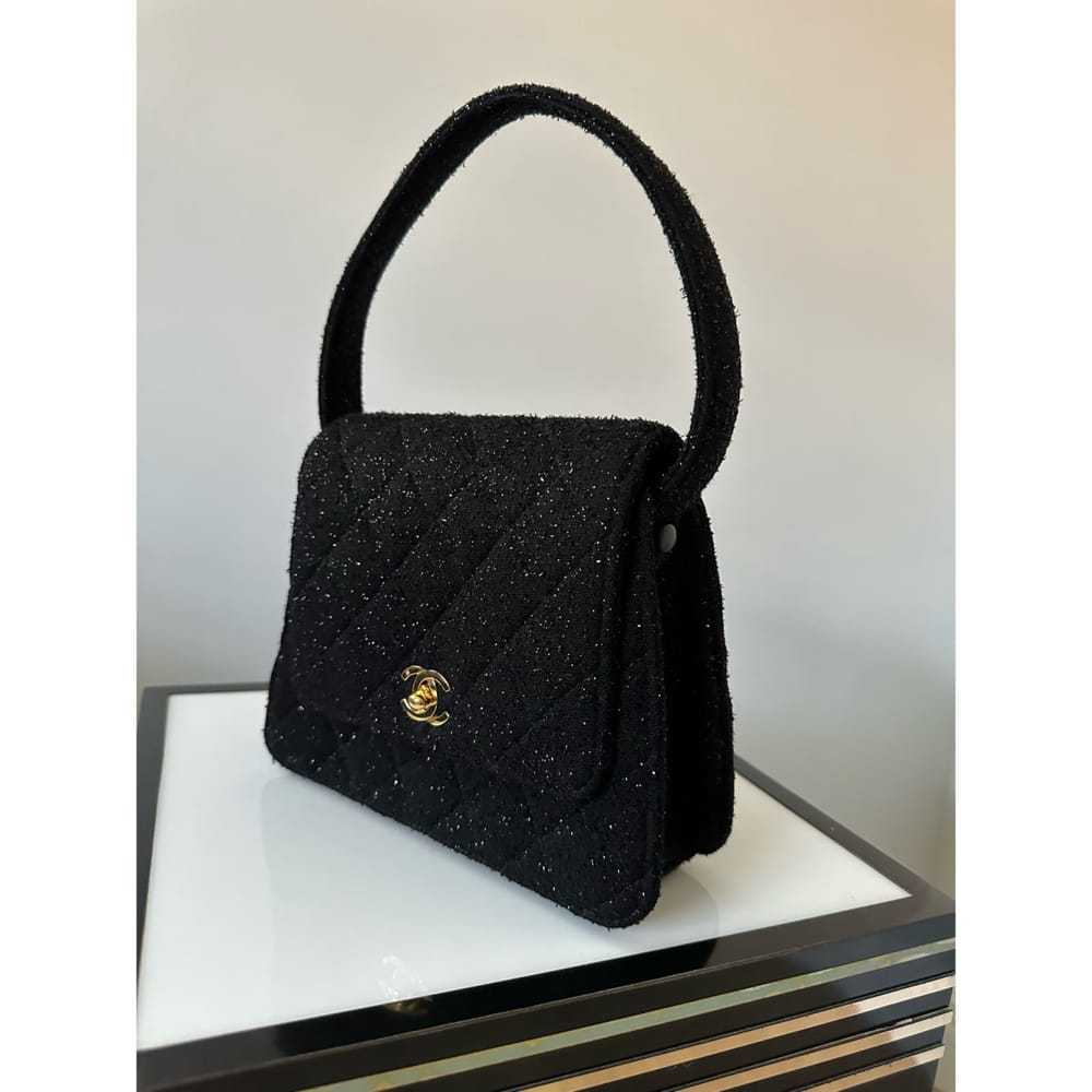 Chanel Coco Handle wool handbag - image 6