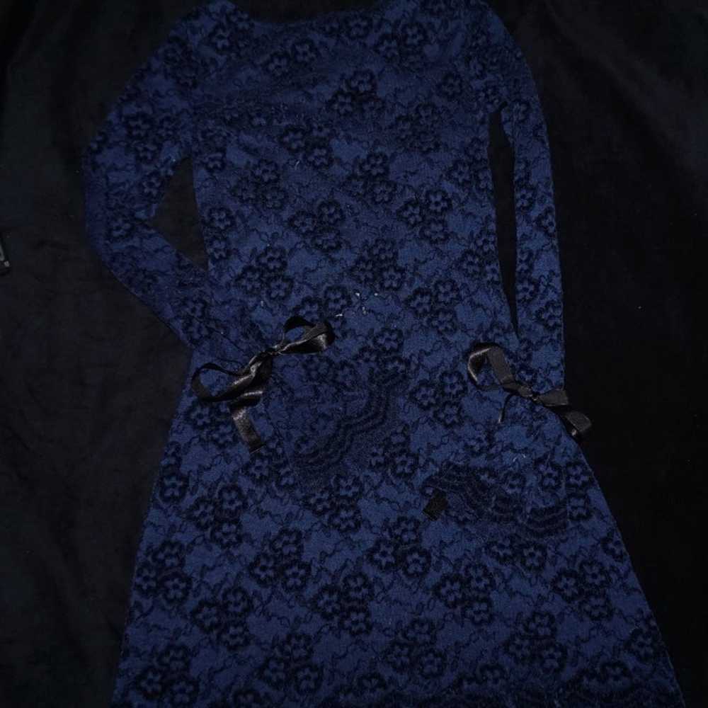 Kimchi Blue Frankie Lace Long Sleeve Mini Dress - image 3