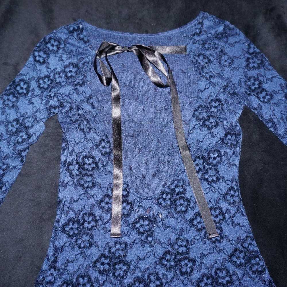 Kimchi Blue Frankie Lace Long Sleeve Mini Dress - image 6