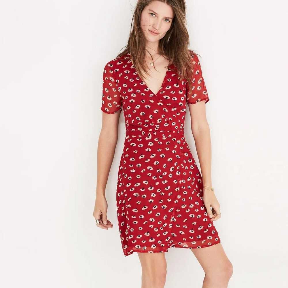 Madewell Faux Wrap Seattle Floral Dress - image 1