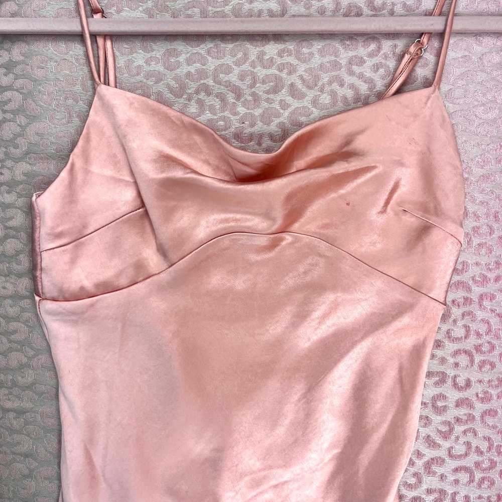 Princess Polly Pink Silk Dress | Size: 2 (S) | Wo… - image 5