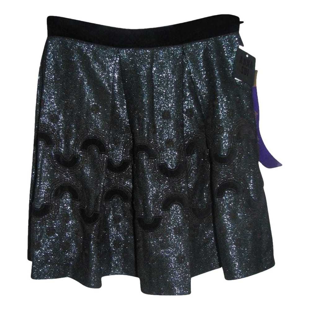 Anna Sui Tweed mid-length skirt - image 1