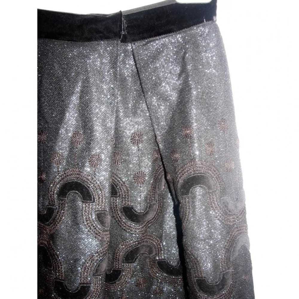 Anna Sui Tweed mid-length skirt - image 4