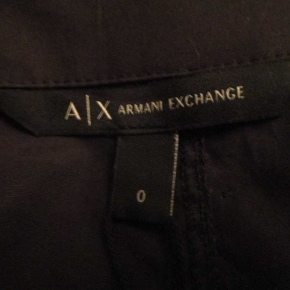A/X Armani Exchange cotton button down ruffled sh… - image 4