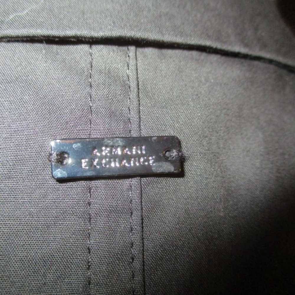 A/X Armani Exchange cotton button down ruffled sh… - image 9
