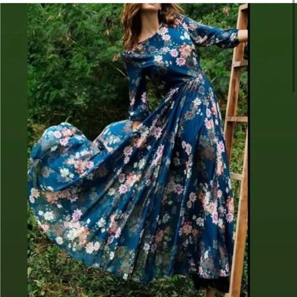 Yumi Kim Woodstock Floral Maxi Dress XS NEW - image 1