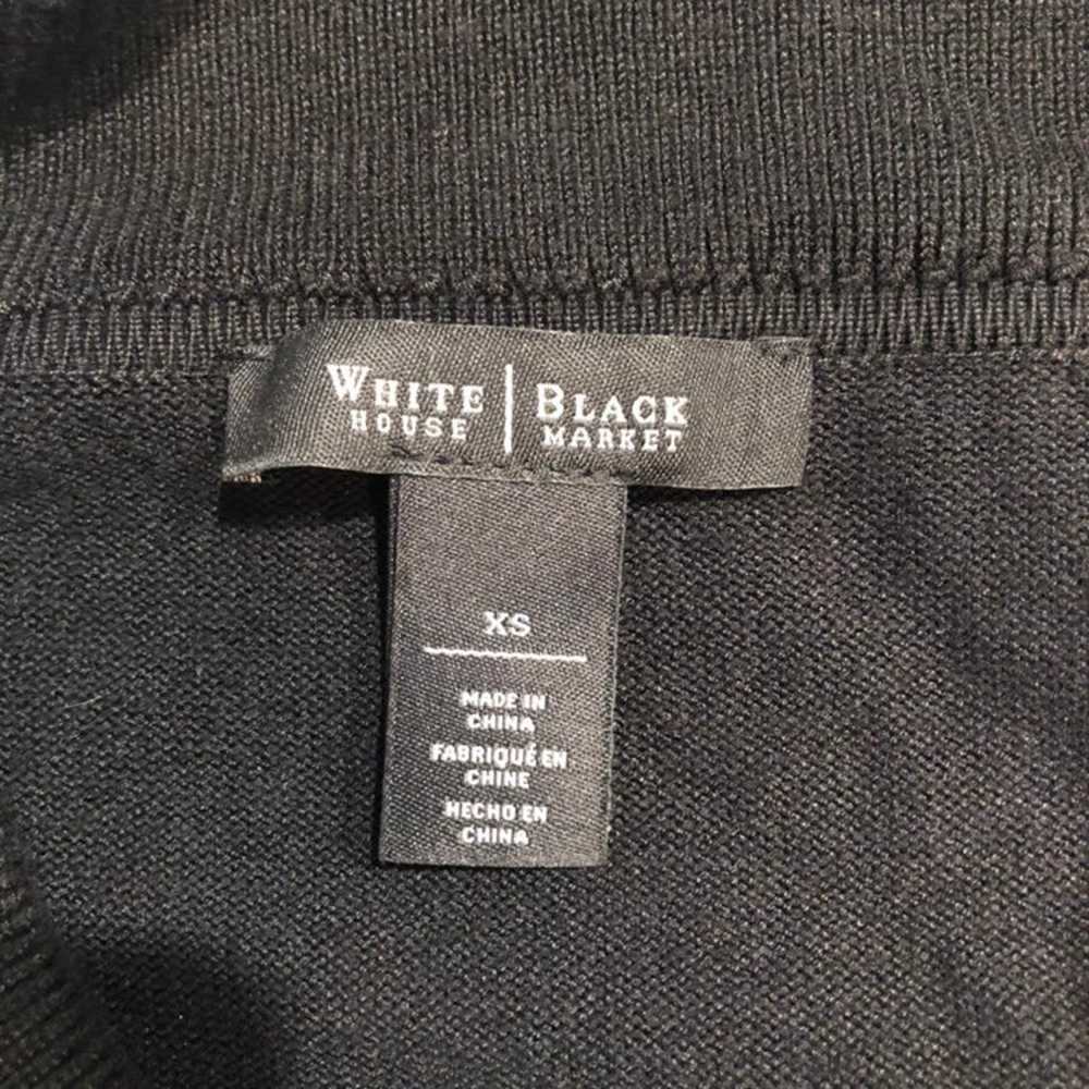 WHBM Black Studded Sweater Dress - image 5