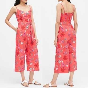 NEW  BANANA Republic Floral Jumpsuit