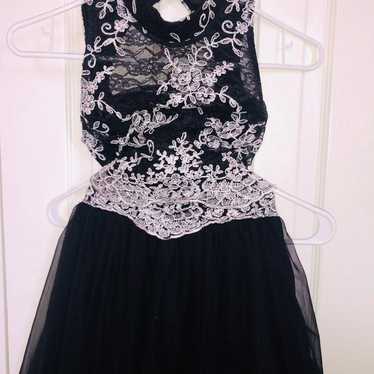 two-piece lace dress