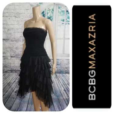 Black Lined Dress By BCBGMAXAZRIA