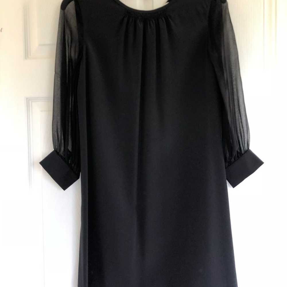 Kate Spade Black Silk Dress SZ 0 - image 1