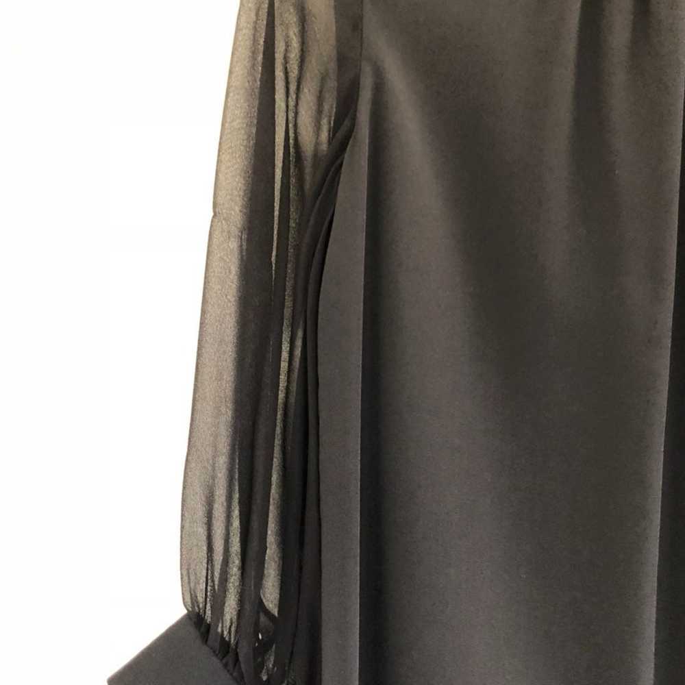 Kate Spade Black Silk Dress SZ 0 - image 2