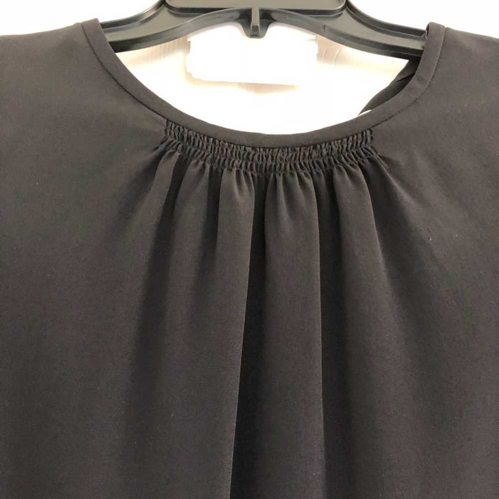Kate Spade Black Silk Dress SZ 0 - image 4