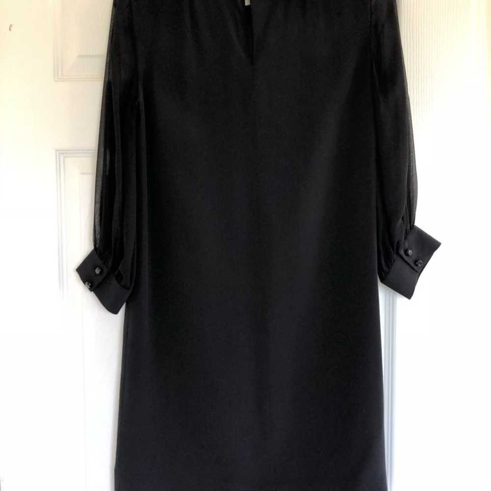 Kate Spade Black Silk Dress SZ 0 - image 5