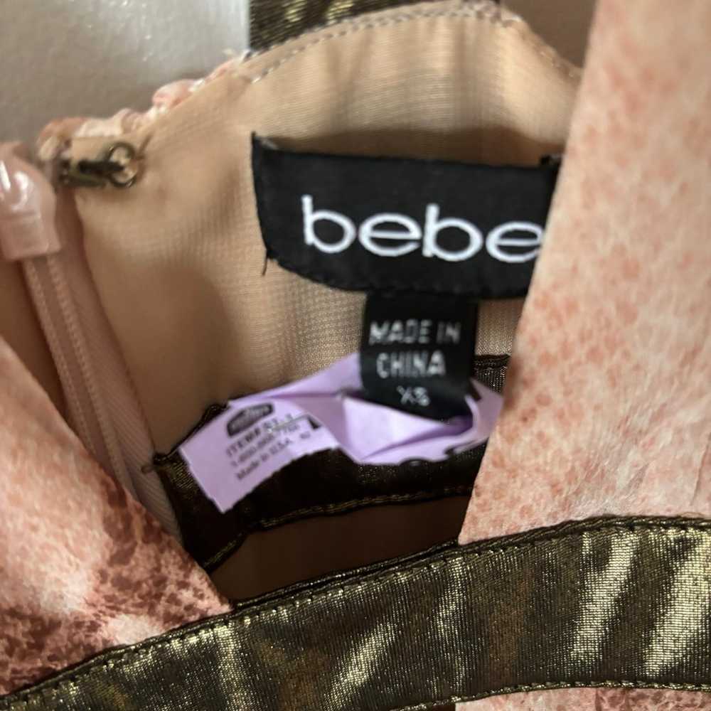 Bebe sexy silk dress - image 4