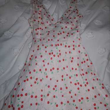 Zara cherry dress - image 1