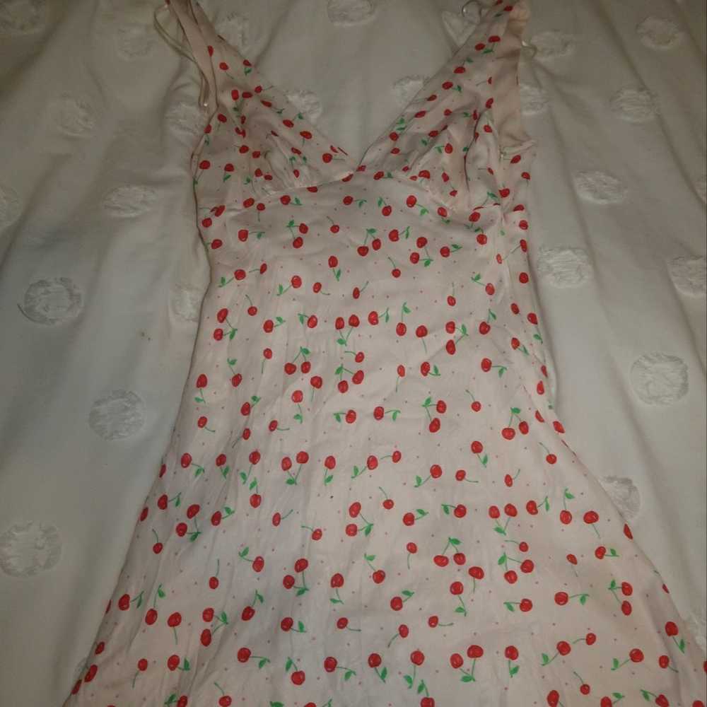 Zara cherry dress - image 2