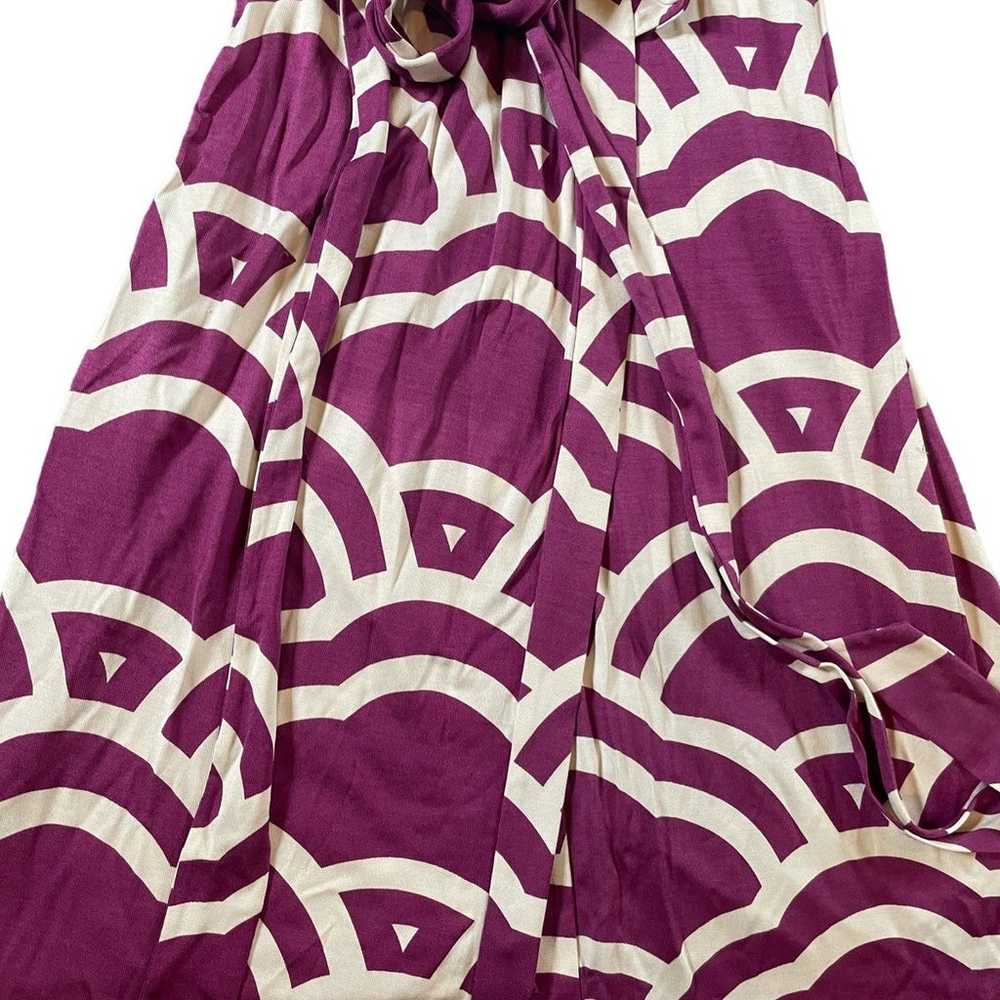 DVF Jeanne Silk Jersey Wrap Dress Size 0 - image 2