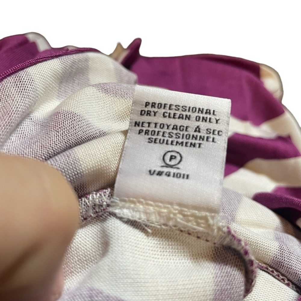 DVF Jeanne Silk Jersey Wrap Dress Size 0 - image 4