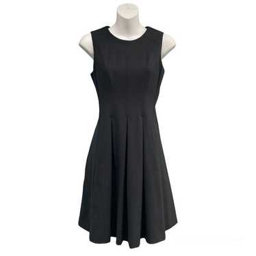 Theory Adison classic black Jackie O A Line dress 