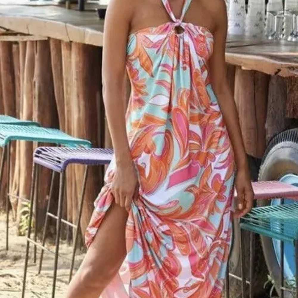 Boston Proper Resort Beach Cruise Maxi Dress XS/S - image 1