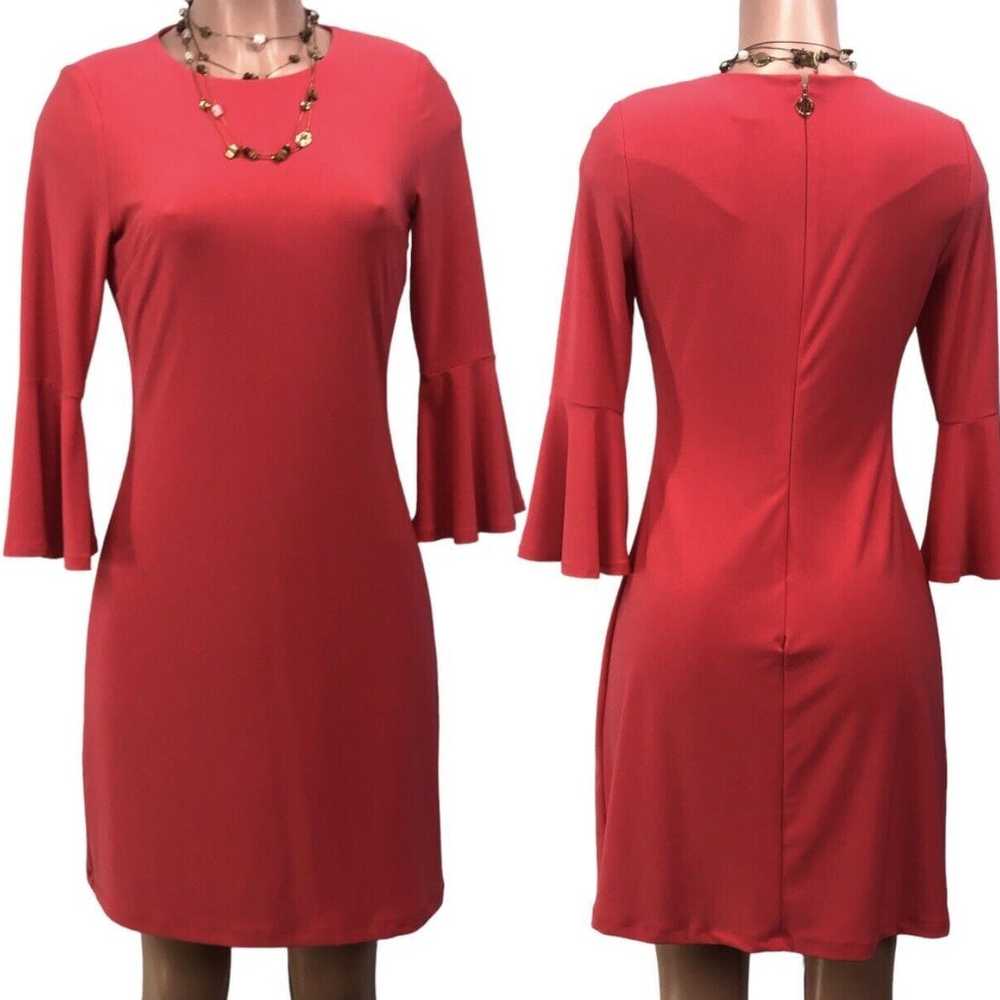 Tommy Hilfiger Women Dress -Size 2 Bell Sleeve Sl… - image 2