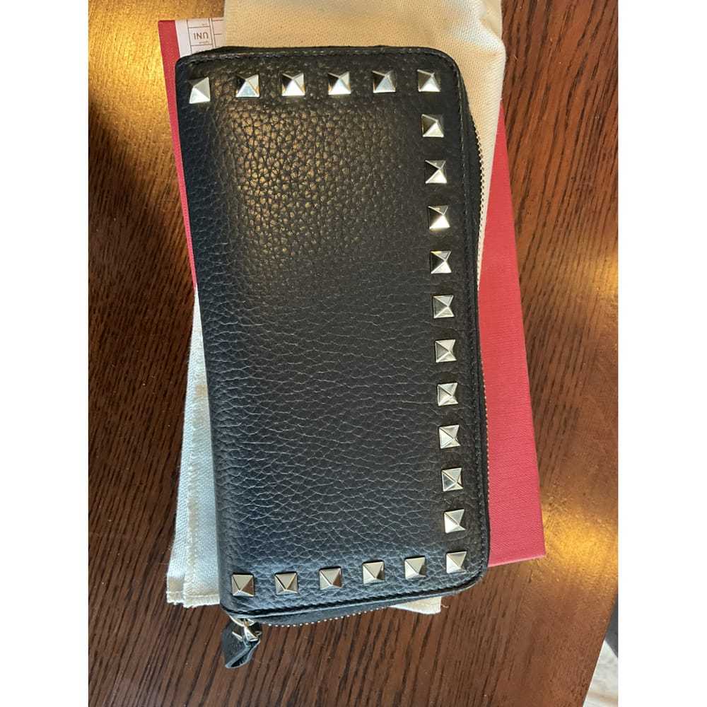 Valentino Garavani Rockstud leather card wallet - image 4