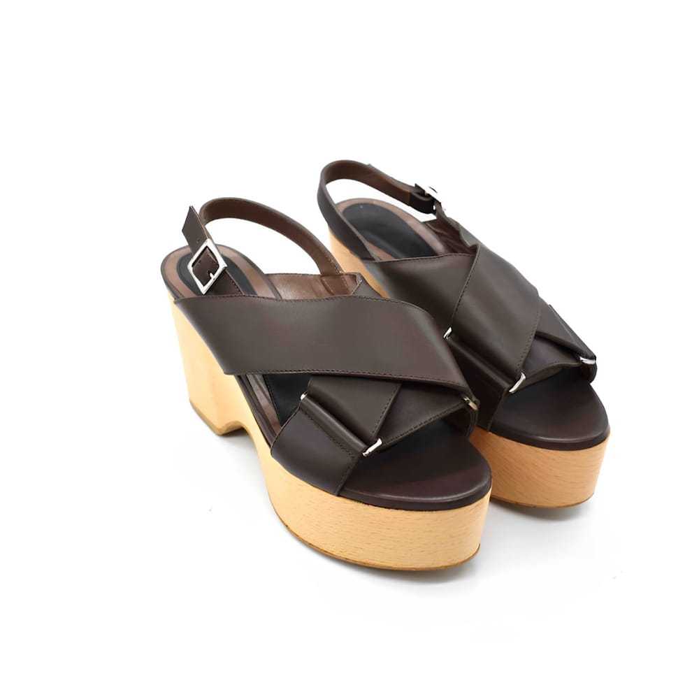 Marni Fussbett leather sandals - image 2