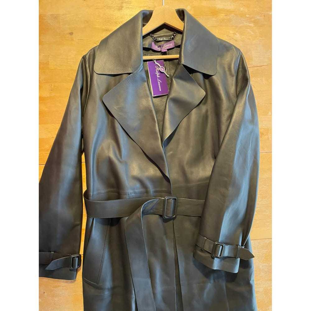 Ralph Lauren Collection Leather biker jacket - image 4