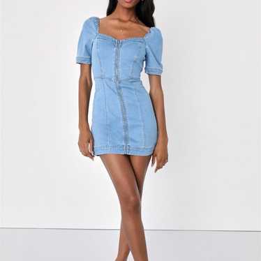 Lulus denim dress