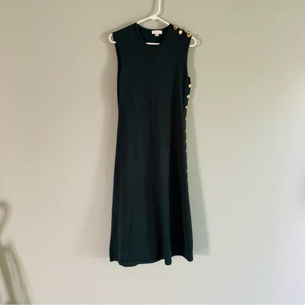 Calvin Klein long maxi dress size small embellish… - image 2