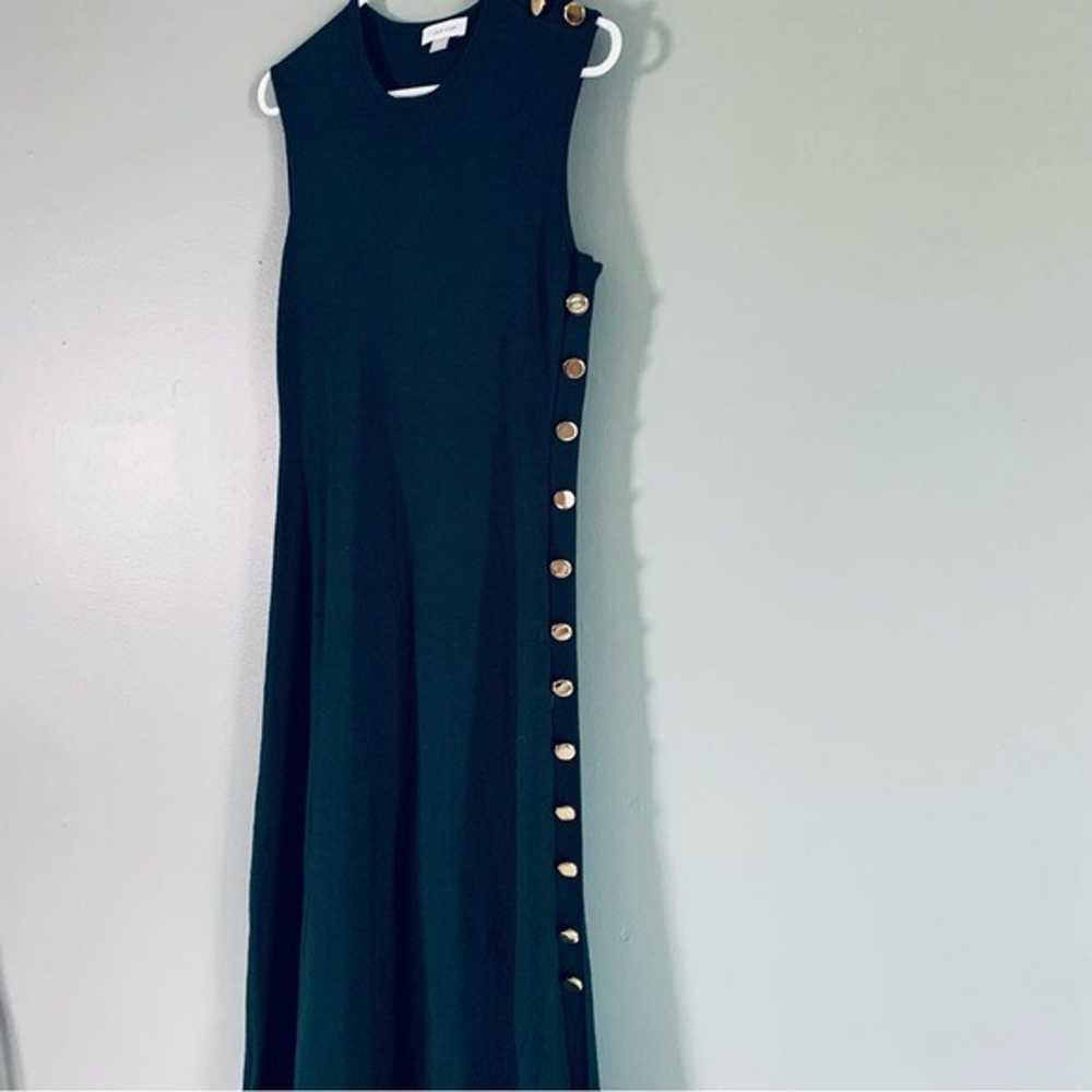 Calvin Klein long maxi dress size small embellish… - image 5