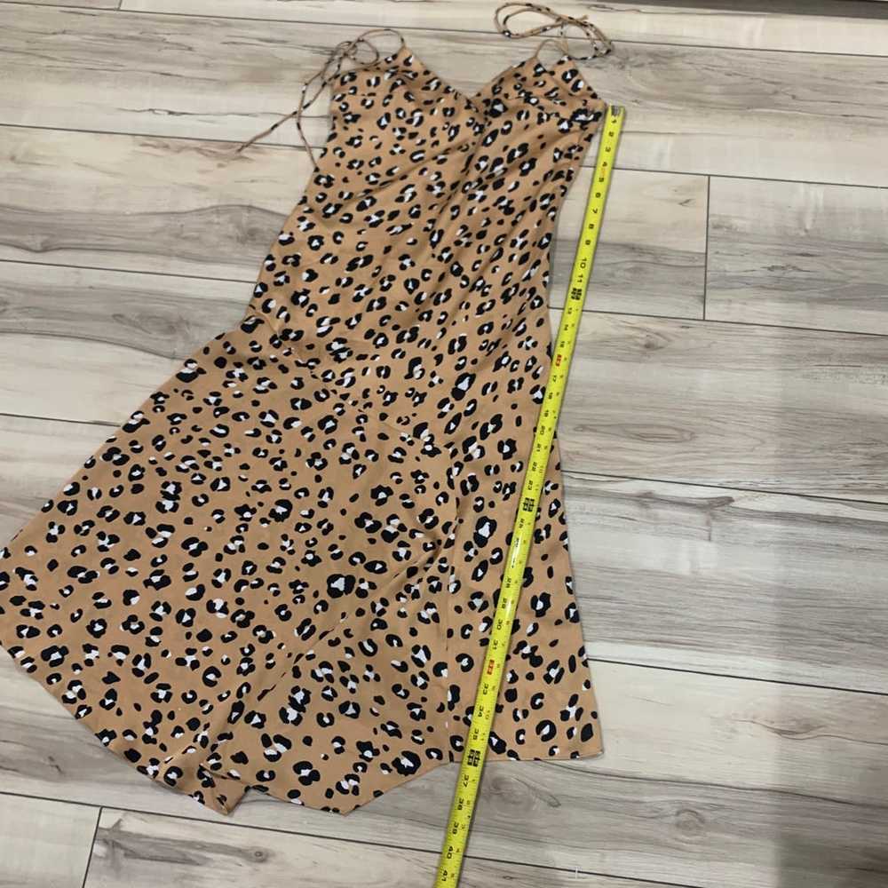 NWOT FOREVER 21 Leopard Midi Dress - image 10