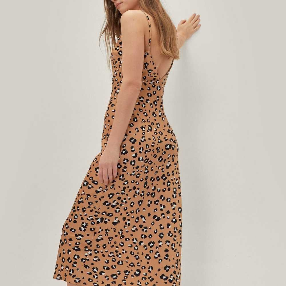 NWOT FOREVER 21 Leopard Midi Dress - image 1