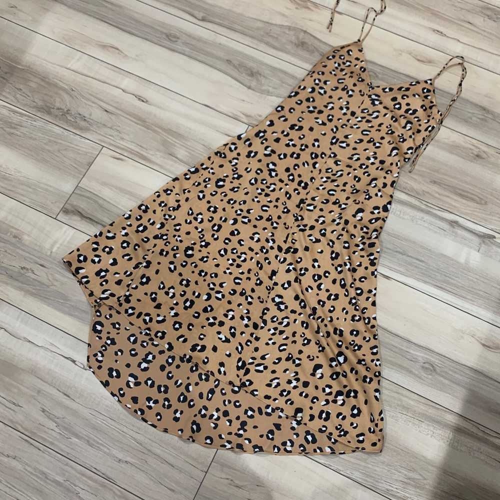 NWOT FOREVER 21 Leopard Midi Dress - image 4