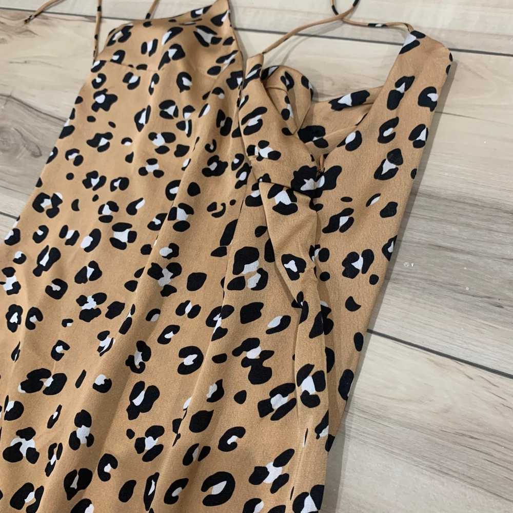 NWOT FOREVER 21 Leopard Midi Dress - image 7